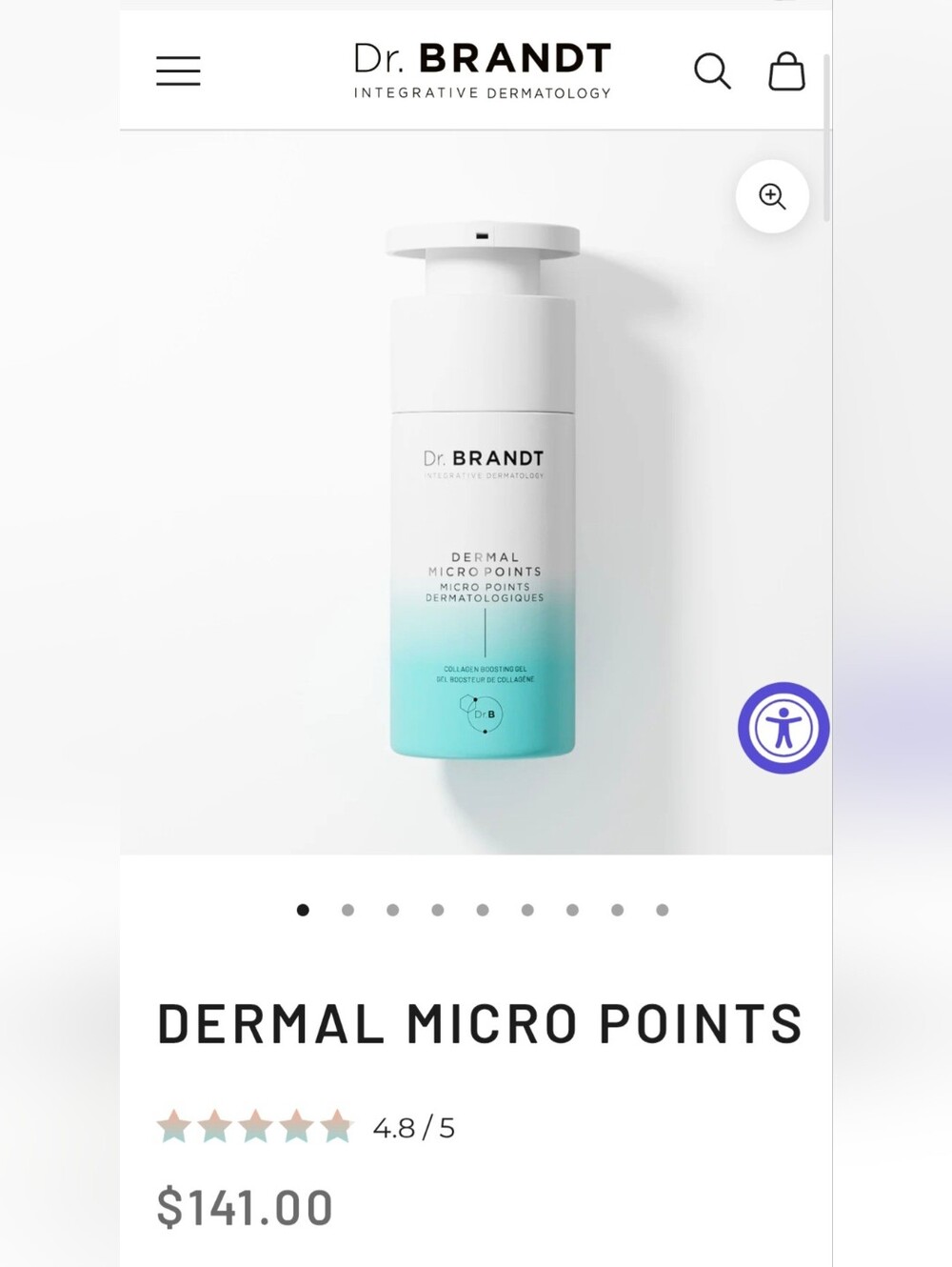 Dr. Brandt Dermal Micro Points - Collagen-boosting Gel